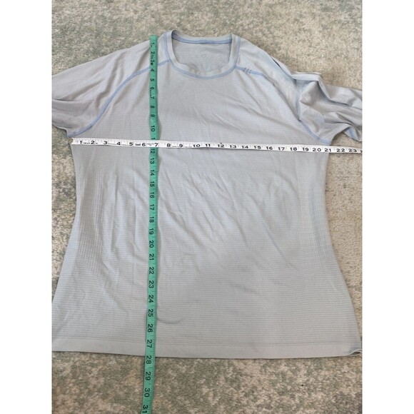 Lululemon Swiftly Tech Long Sleeve T Shirt Men's L Crew Neck Gray Gym Lightweigh - Picture 5 of 7
